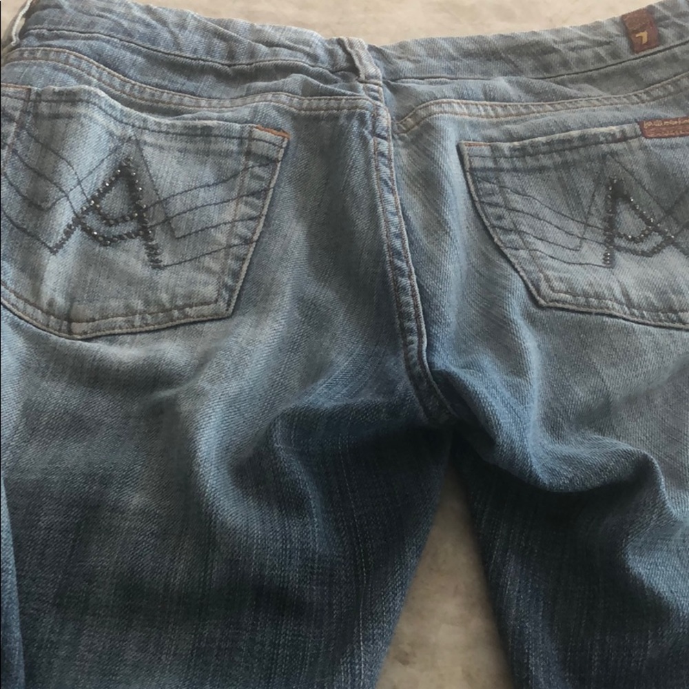 7 for all Mankind bootcut jeans size 27